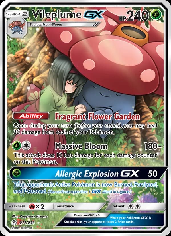 Vileplume GX
