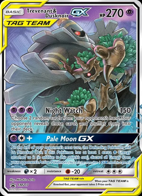Trevenant & Dusknoir GX