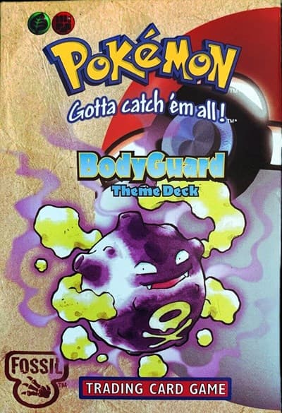 Fossil Theme Deck - "Body Guard" – Theme Deck