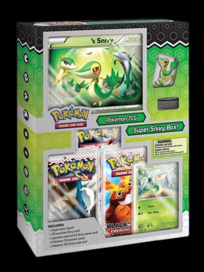 Starter Figure Boxes: Super Snivy Box, Collection