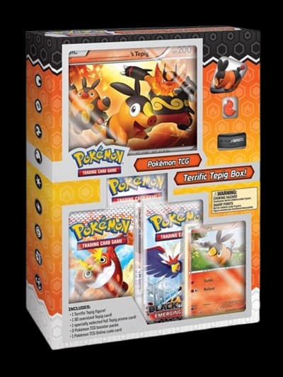 Starter Figure Boxes: Terrific Tepig Box, Collection