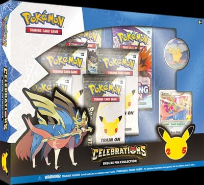 Celebrations Deluxe Pin Collection - Zacian LV. X – Collection