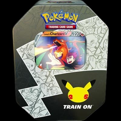 Pokemon Celebrations International Tin - Lance's Charizard V – Tin