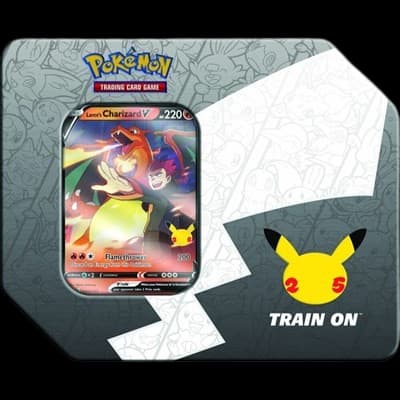 Pokemon Celebrations Tin - Lance's Charizard V – Tin