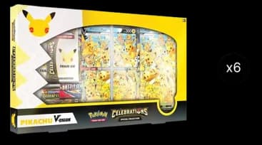 25th Anniversary Celebrations Pikachu V-Union Case