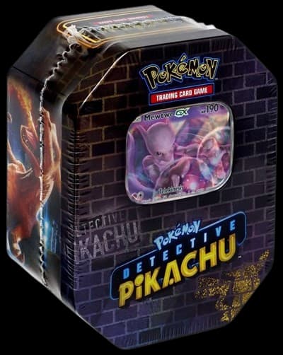 Detective Pikachu Tin - Mewtwo – Tin
