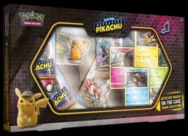 Detective Pikachu On the Case Figure Collection