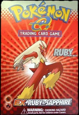 EX Ruby & Sapphire Theme Deck - "Ruby"