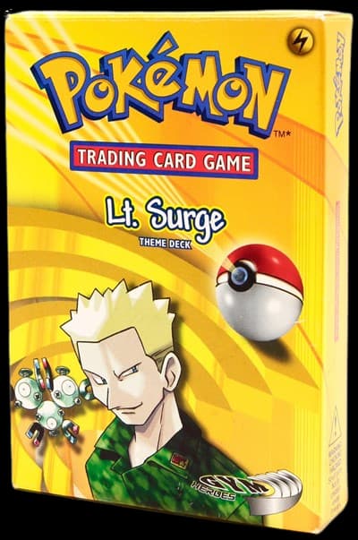 Gym Heroes Theme Deck - "Lt. Surge" – Theme Deck