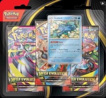Mega Evolution 3-Pack Blister - Golduck