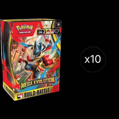 Mega Evolution Build & Battle Box Display – Build & Battle