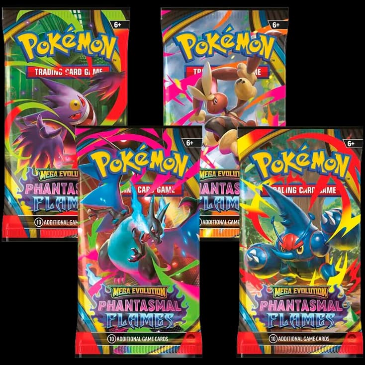 Phantasmal Flames Booster Pack Art Bundle (Set of 4) – Booster Pack