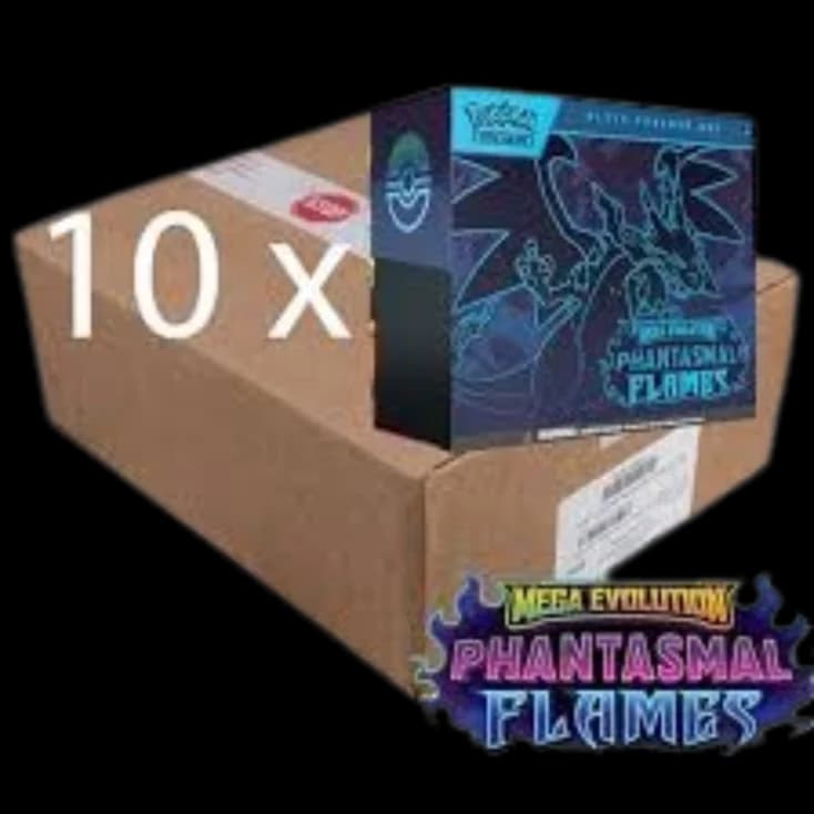 Phantasmal Flames Elite Trainer Box Case – Elite Trainer Box