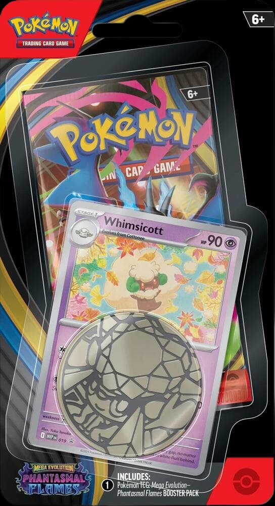 Phantasmal Flames Single Pack Blister - Whimsicott – Blister