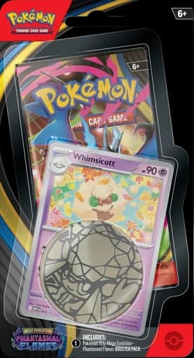 Phantasmal Flames Single Pack Blister - Whimsicott