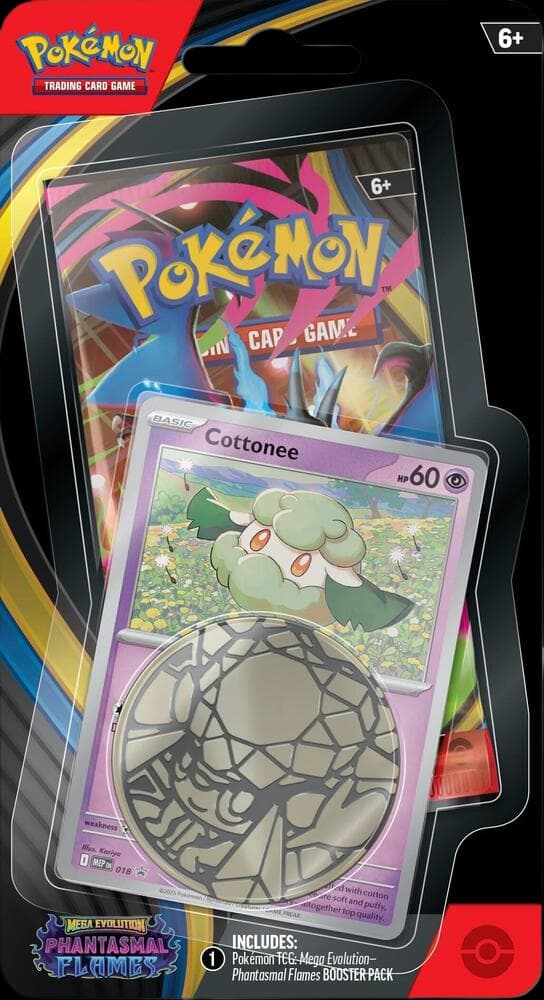 Phantasmal Flames Single Pack Blister - Cottonee – Blister