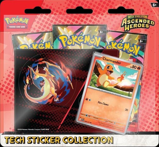 Ascended Heroes Tech Sticker Collection - Charmander – Collection