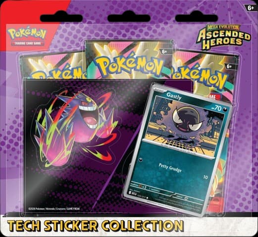 Ascended Heroes Tech Sticker Collection - Gastly – Collection