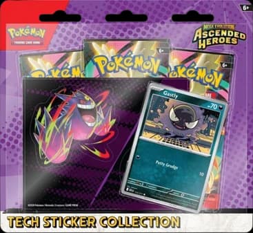 Ascended Heroes Tech Sticker Collection - Gastly