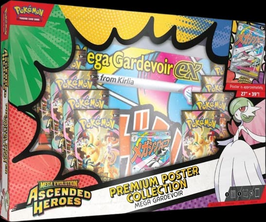 Ascended Heroes Premium Poster Collection - Mega Gardevoir – Collection