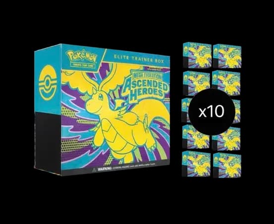 Ascended Heroes Elite Trainer Box Case – Elite Trainer Box