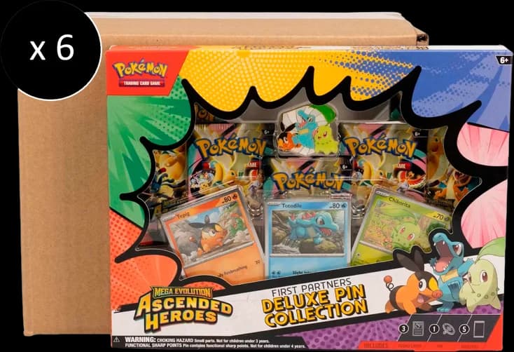 Ascended Heroes First Partners Deluxe Pin Collection Case – Other