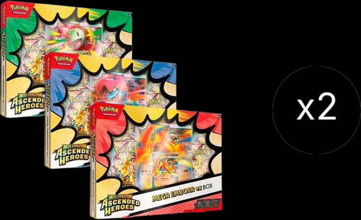 Ascended Heroes Mega ex Boxes Case – Other
