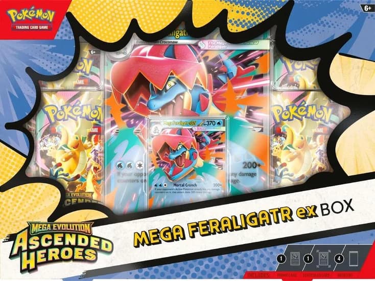 Ascended Heroes Mega Feraligatr ex Box – Other