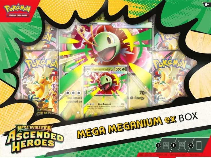Ascended Heroes Mega Meganium ex Box – Other
