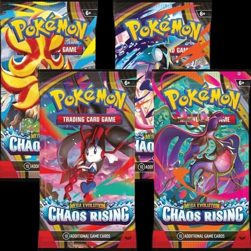 Chaos Rising Booster Pack Art Bundle (Set of 4) – Booster Pack
