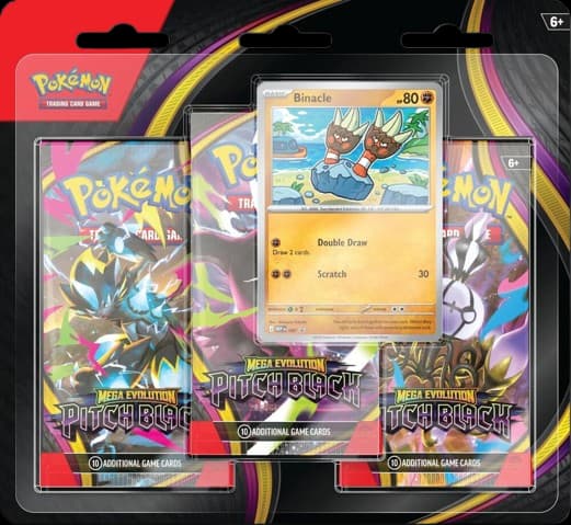 Pitch Black 3 Pack Blister (Binacle) – Blister