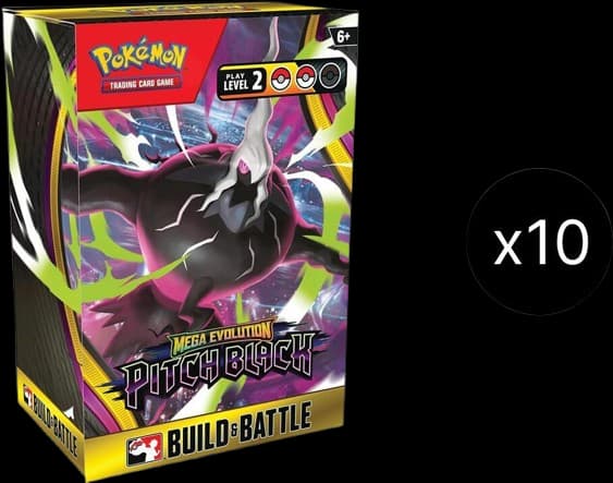 Pitch Black Build & Battle Box Display – Build & Battle
