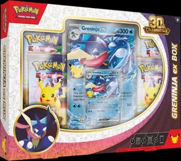 30th Celebration Greninja ex Box