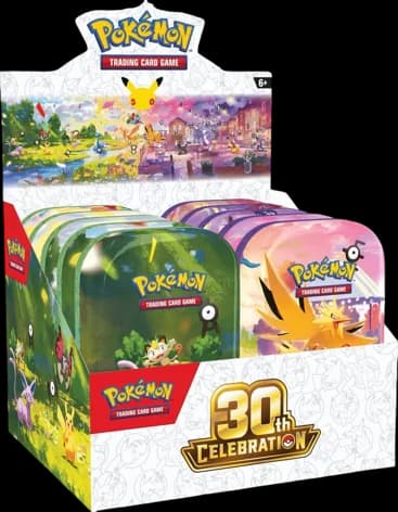 30th Celebration Mini Tin Display