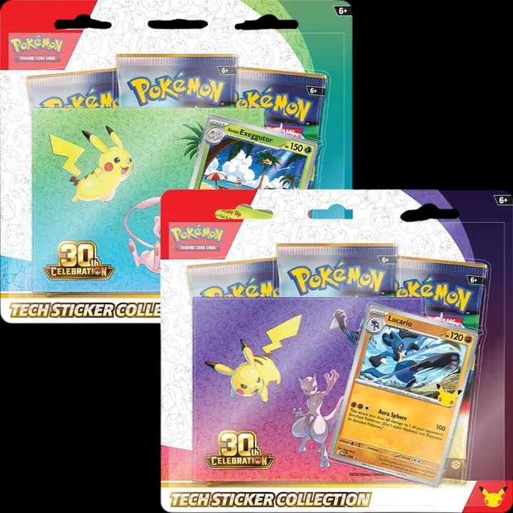 30th Celebration Tech Sticker Collection [Set of 2]