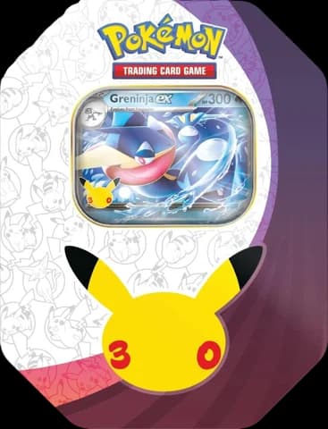 30th Celebration ex Tin [Greninja ex] (International Version)