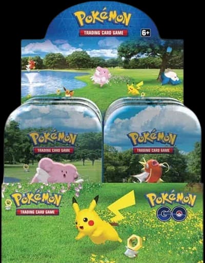 Pokemon GO Mini Tin Display – Tin