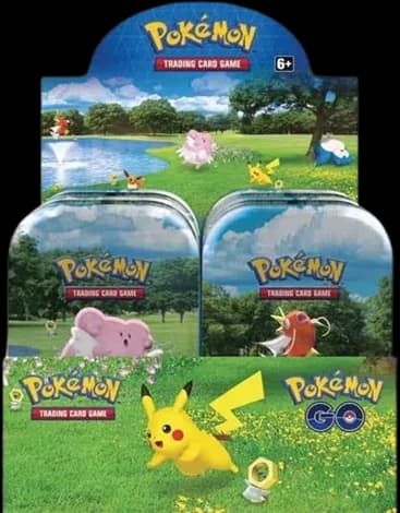 Pokemon GO Mini Tin Display