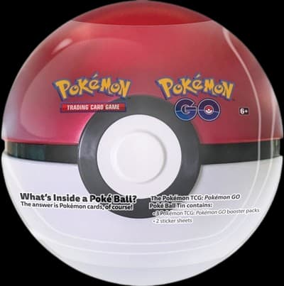 Pokemon Go Poke Ball Tin - Poke Ball – Tin