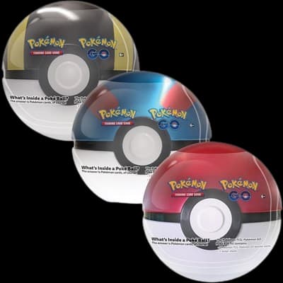 Pokemon GO Poke Ball Tin (Set of 3) – Tin