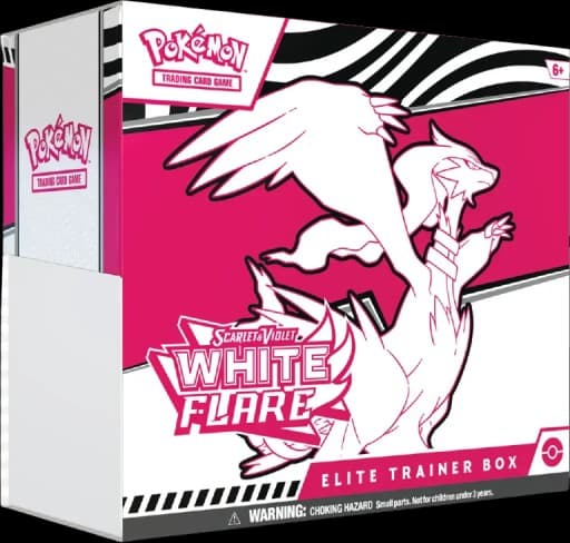 White Flare Elite Trainer Box – Elite Trainer Box