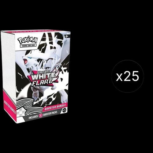 White Flare Booster Bundle Case – Booster Bundle