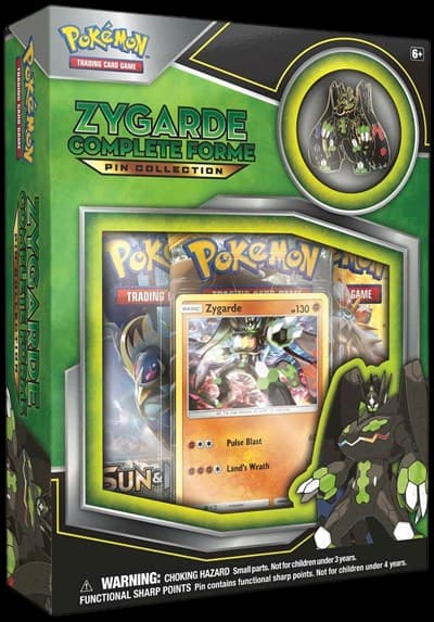 Sun & Moon Zygarde Complete Forme Pin Collection – Collection