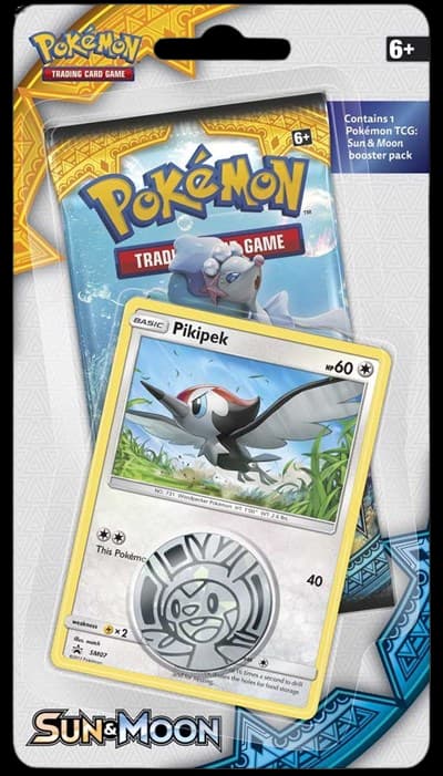 Sun & Moon Single Blister Pack - Pikipek