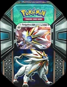 Sun & Moon Legends of Alola Tin - Solgaleo GX – Tin