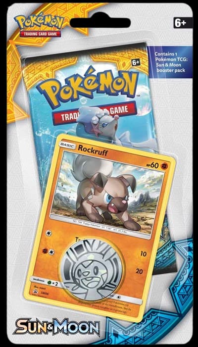 Sun & Moon Single Blister Pack - Rockruff