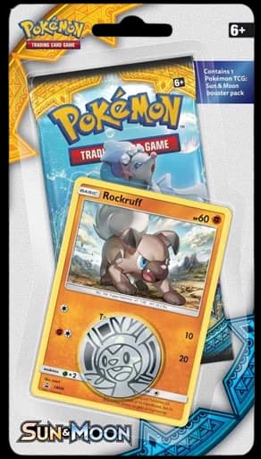 Sun & Moon Single Blister Pack - Rockruff