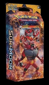 Sun & Moon Base Set Theme Deck - "Roaring Heat" – Theme Deck