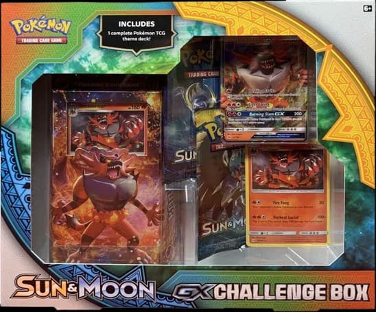 Sun & Moon GX Challenge Box - Incineroar – Collection