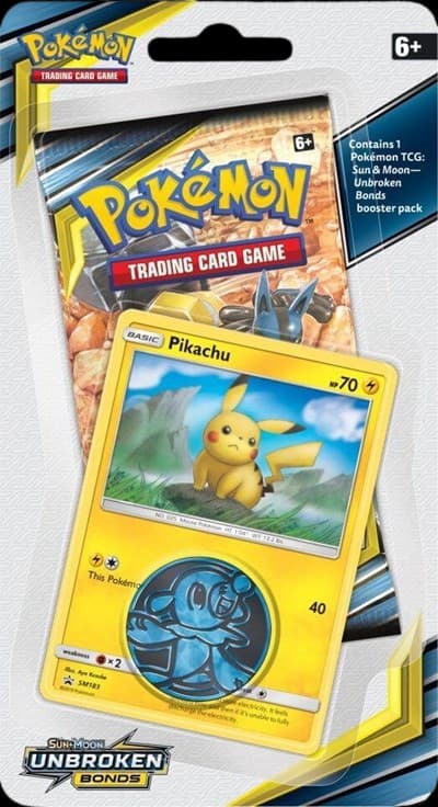 Unbroken Bonds Single Pack Blister - Pikachu – Blister